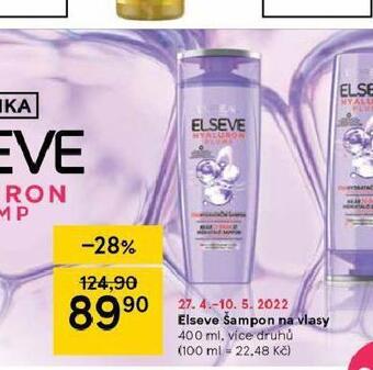 Tesco Loreal elseve šampon nabídka