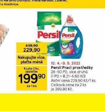 Tesco Persil prací prostředek nabídka