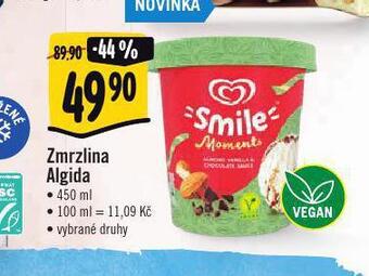 Albert Zmrzlina algida nabídka