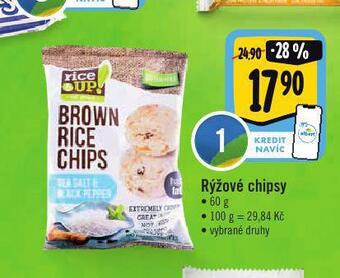 Albert Rýžové chipsy nabídka