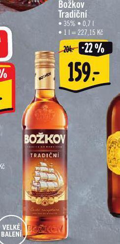 Albert Božkov tradiční nabídka