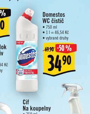 Albert Domestos wc čistič nabídka