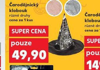 Kaufland Čarodějnický klobouk nabídka
