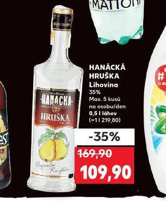 Kaufland Hanácká hruška nabídka