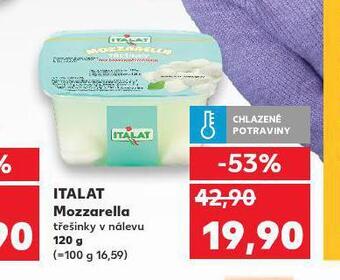Kaufland Itala mozzarella nabídka