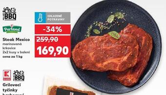 Kaufland Steak mexico nabídka