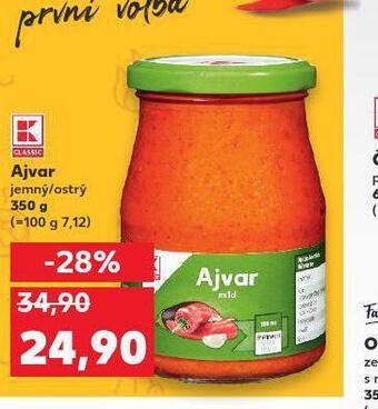 Kaufland Ajvar nabídka