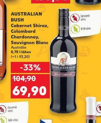 Kaufland Australian bush colombard chardonnay nabídka