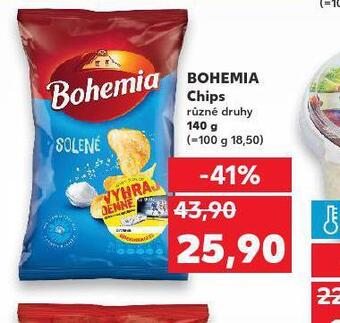 Kaufland Bohemia chips nabídka