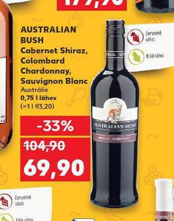 Kaufland Australian bush chardonnay nabídka