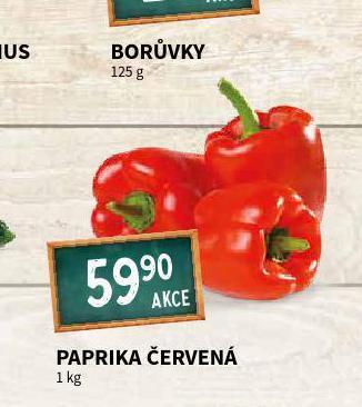 Terno Paprika červená nabídka