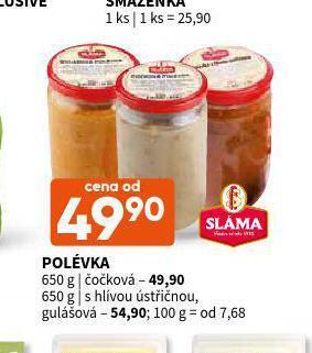 Terno Polévka s hlívou ústřičnou nabídka