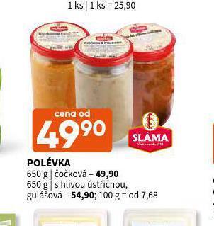 Terno Polévka čočková nabídka