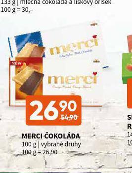 Terno Merci čokoláda nabídka