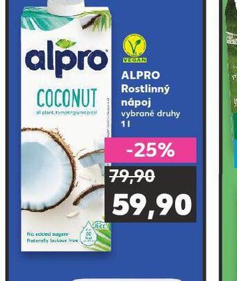 Kaufland Alpro rostlinný nápoj nabídka