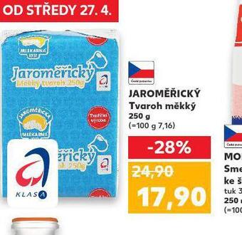 Kaufland Jaroměřický tvaroh měkký nabídka