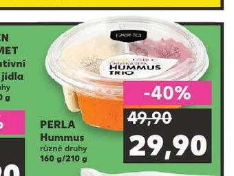 Kaufland Perla hummus nabídka