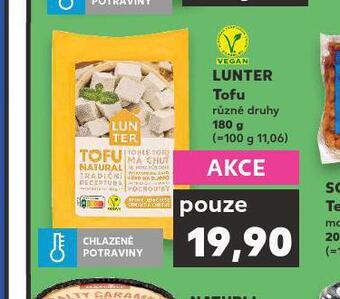 Kaufland Lunter tofu nabídka