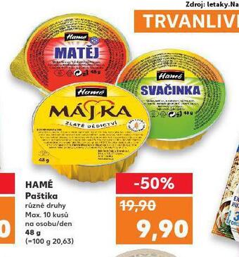 Kaufland Hamé paštika nabídka