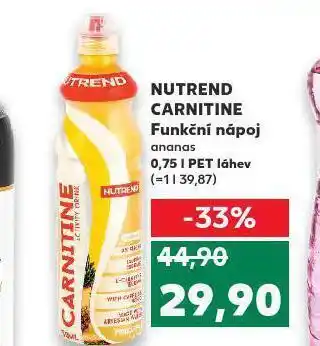 Nutrend cartine funkční nápoj