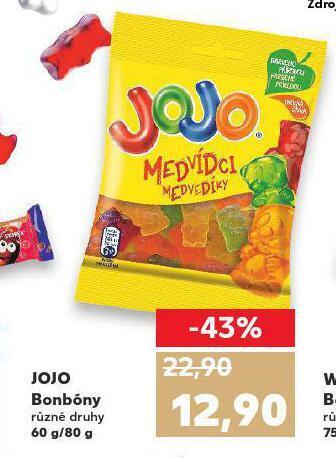 Kaufland Jojo bonbony nabídka