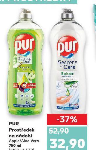 Kaufland Pur prostředek na nádobí nabídka