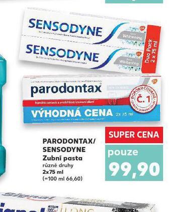 Kaufland Parodontax zubní pasta nabídka