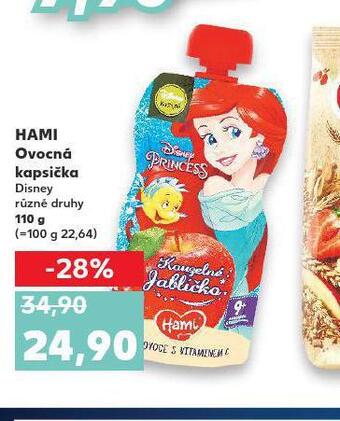 Kaufland Hami ovocná kapsička nabídka
