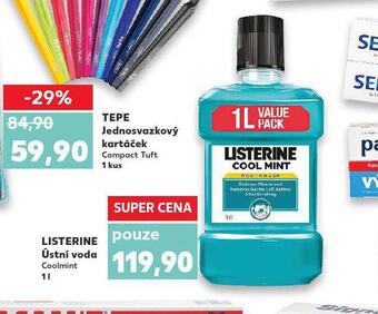 Kaufland Listerine ústní voda nabídka