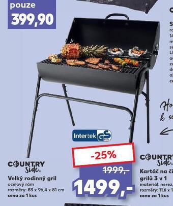 Kaufland Velký rodinný gril nabídka