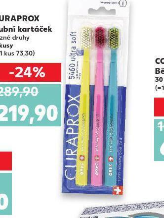 Kaufland Curaprox zubní kartáček nabídka