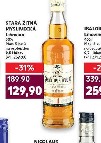 Kaufland Stará žitná myslivecká nabídka