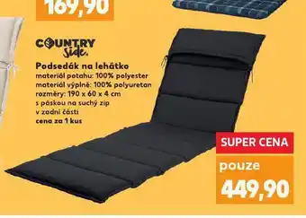 Kaufland Podsedák na lehátko nabídka