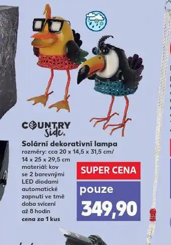 Kaufland Solární dekorativní lampa nabídka