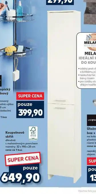 Kaufland Koupelnová skříň nabídka