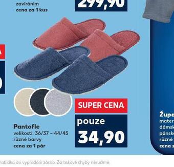 Kaufland Pantofle nabídka