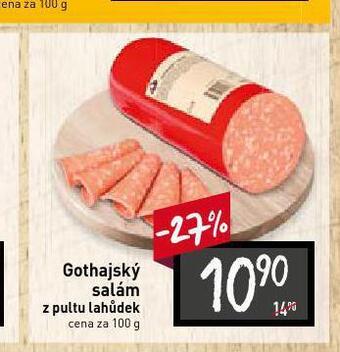 Billa Gothajský salám nabídka