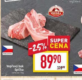 Billa Vepřový bok špička nabídka