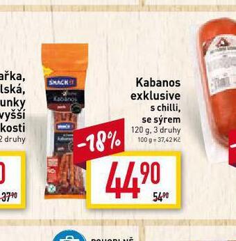 Billa Kabanos exklusive nabídka