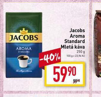 Billa Jacobs aroma standard mletá káva nabídka