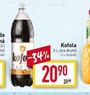 Billa Kofola 2l nabídka