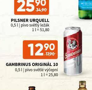 Terno Pivo gambrinus originál nabídka