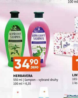 Terno Herbavera šampon nabídka