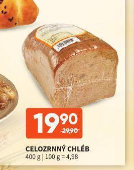 Terno Celozrnný chléb nabídka