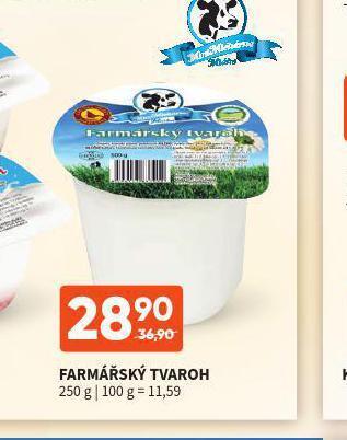Terno Farmářský tvaroh nabídka