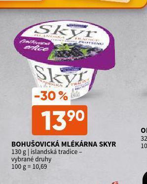 Terno Bohušovická mlékárna skyr nabídka