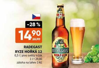 Terno Pivo radegast ryze hořká 12 nabídka