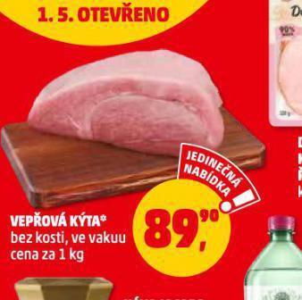 Penny Market Vepřová kýta nabídka