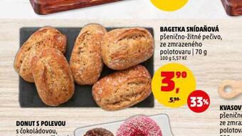 Penny Market Bagetka snídaňová nabídka