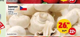 Penny Market Žampiony nabídka